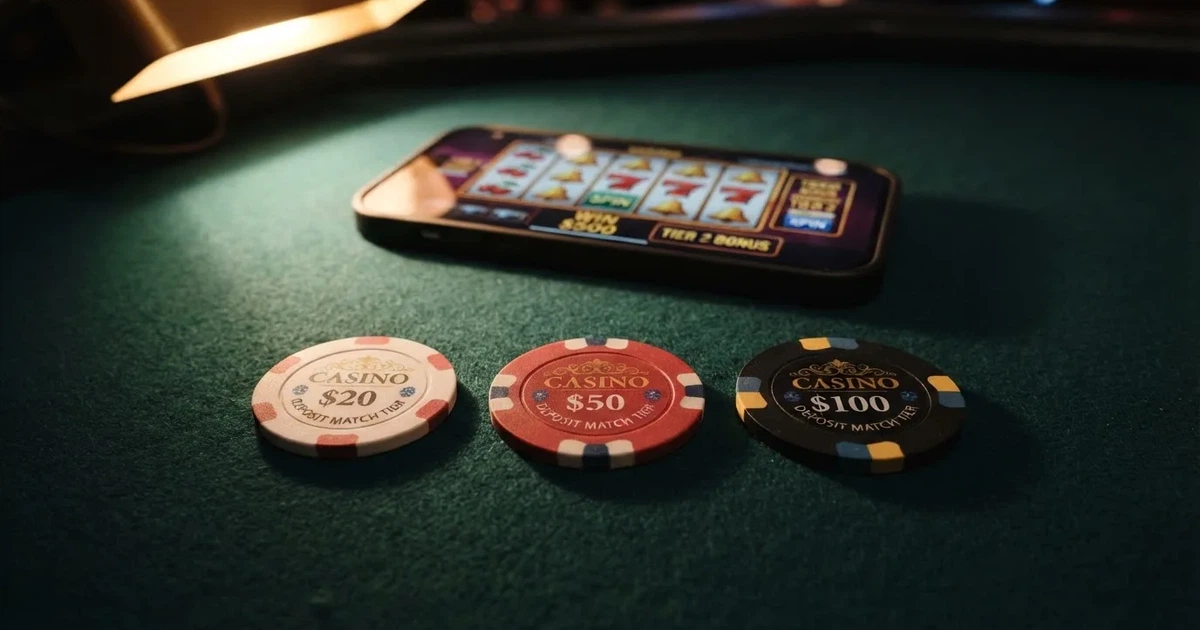 Comparativa visual de tres depósitos de 50€ con bonos del 100%, 200% y 300% mostrando el saldo total resultante en cada caso sobre el fondo de una interfaz de casino con licencia española