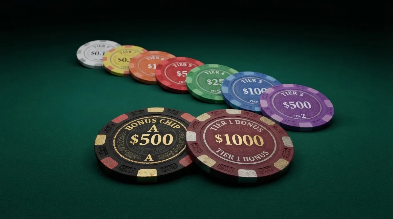 Tabla visual con los logotipos de los 10 operadores destacados ordenados por porcentaje de igualación, con el porcentaje de bono y el rollover visibles bajo cada uno