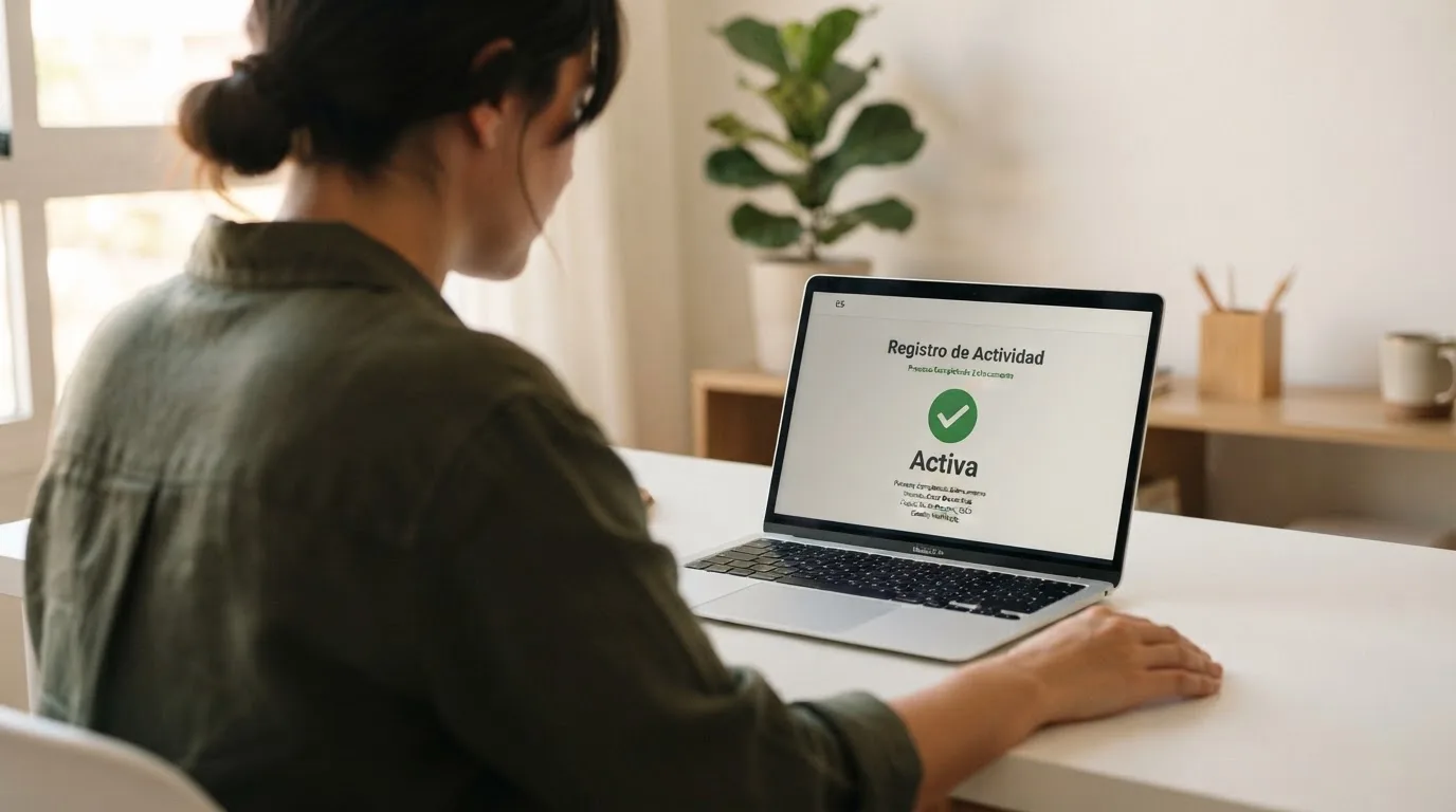 Concepto visual de verificación de licencia de casino online ante el registro oficial de la DGOJ